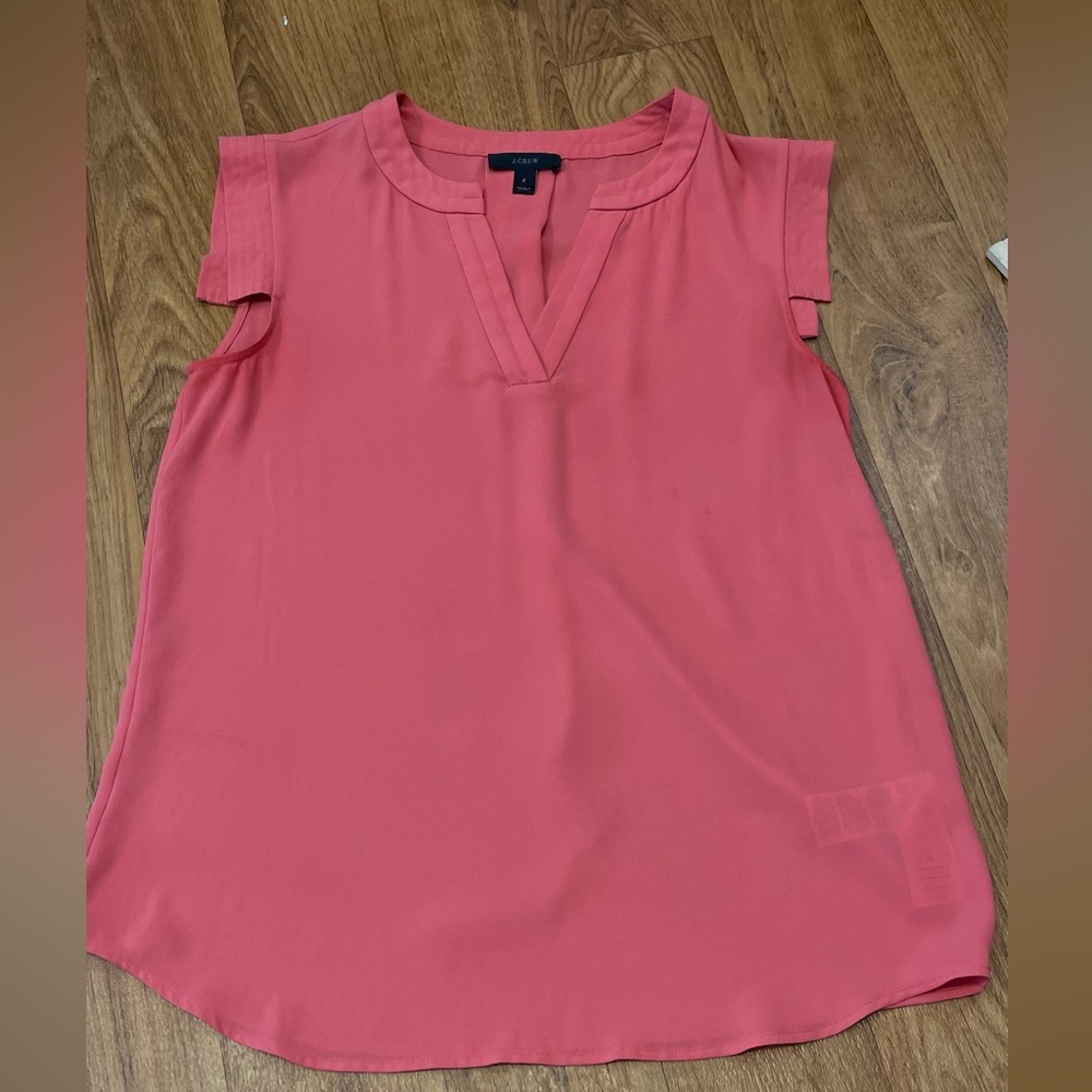 🔥 J.Crew Sleeveless Top Blouse Size 2 🔥